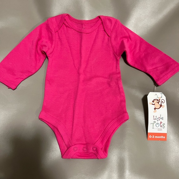 Long Sleeve Baby Onesie - Picture 1 of 12